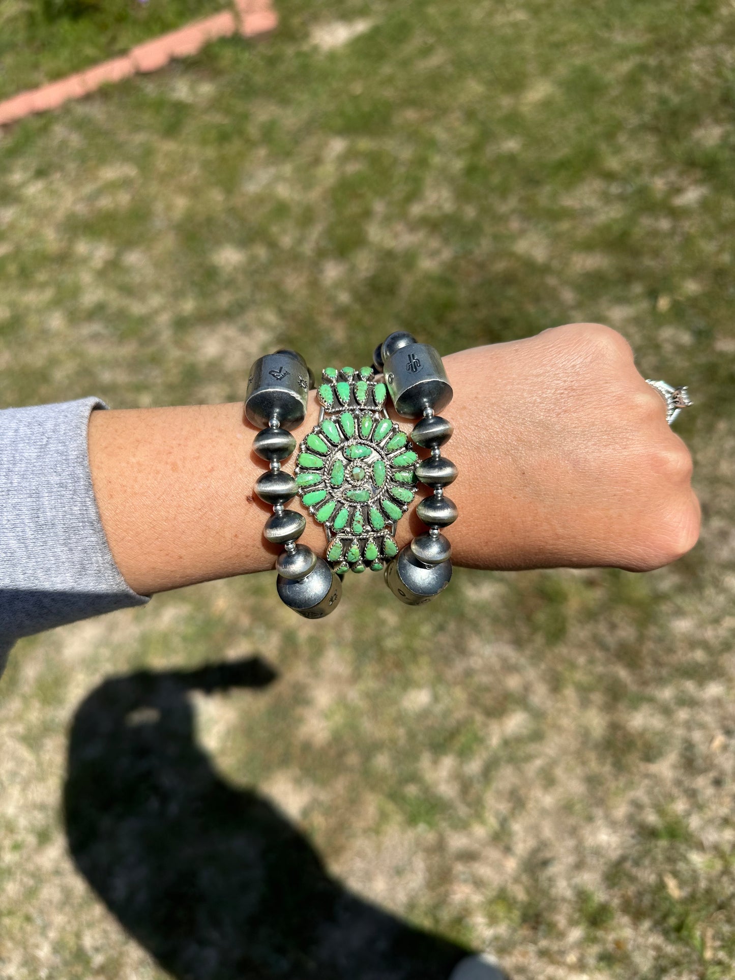 Green Cluster Cuff