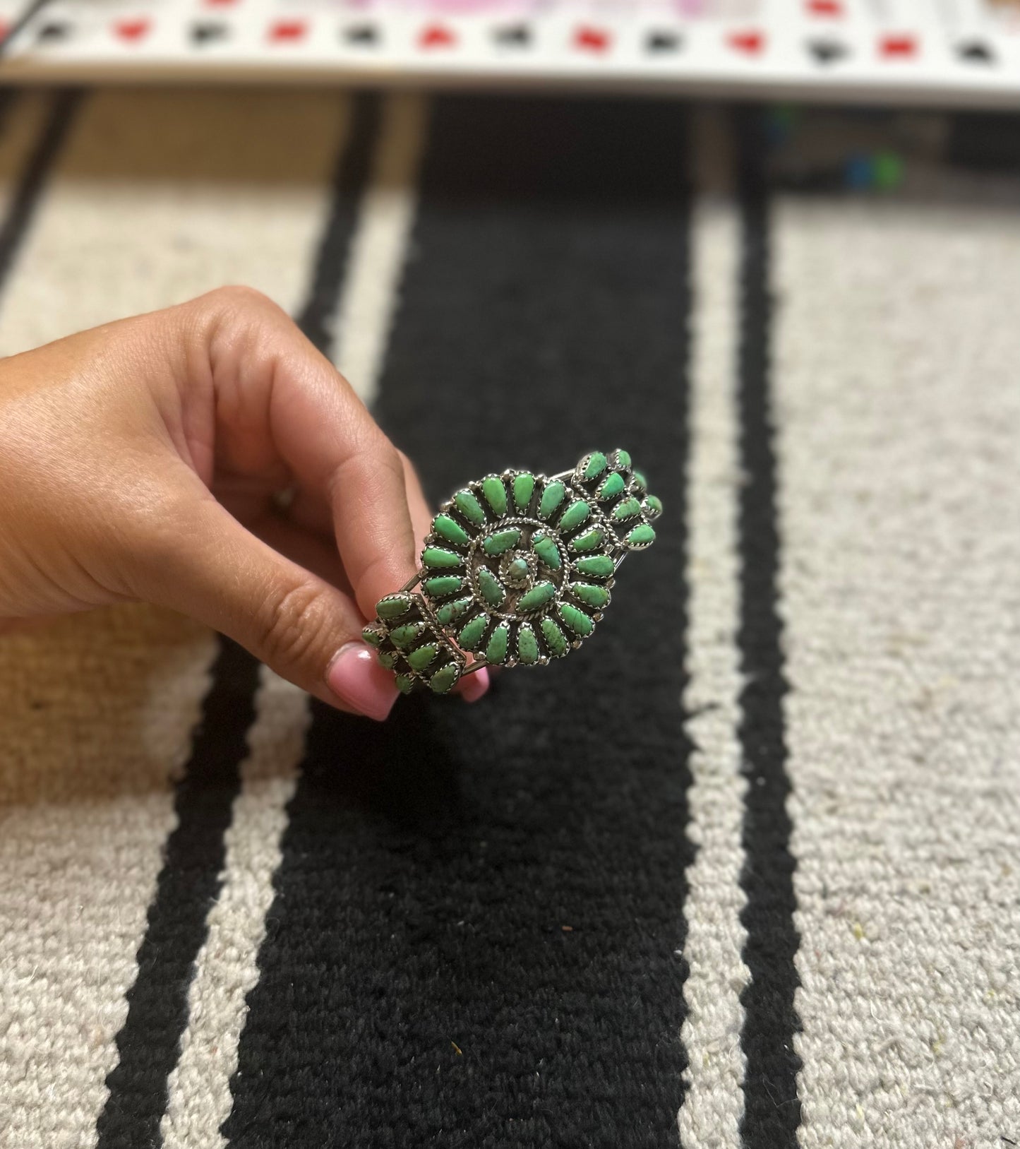 Green Cluster Cuff