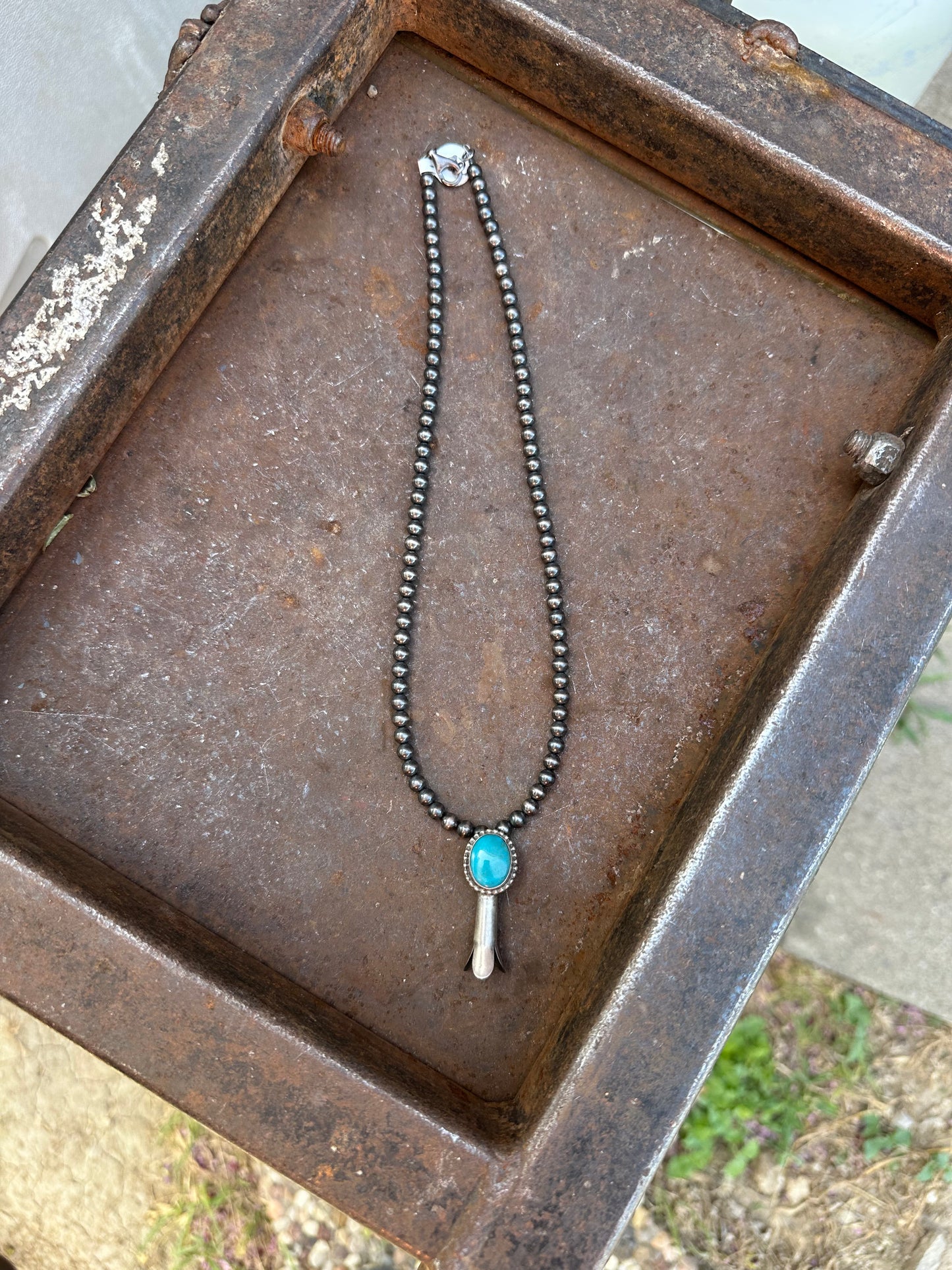 Blue Blossom Necklace