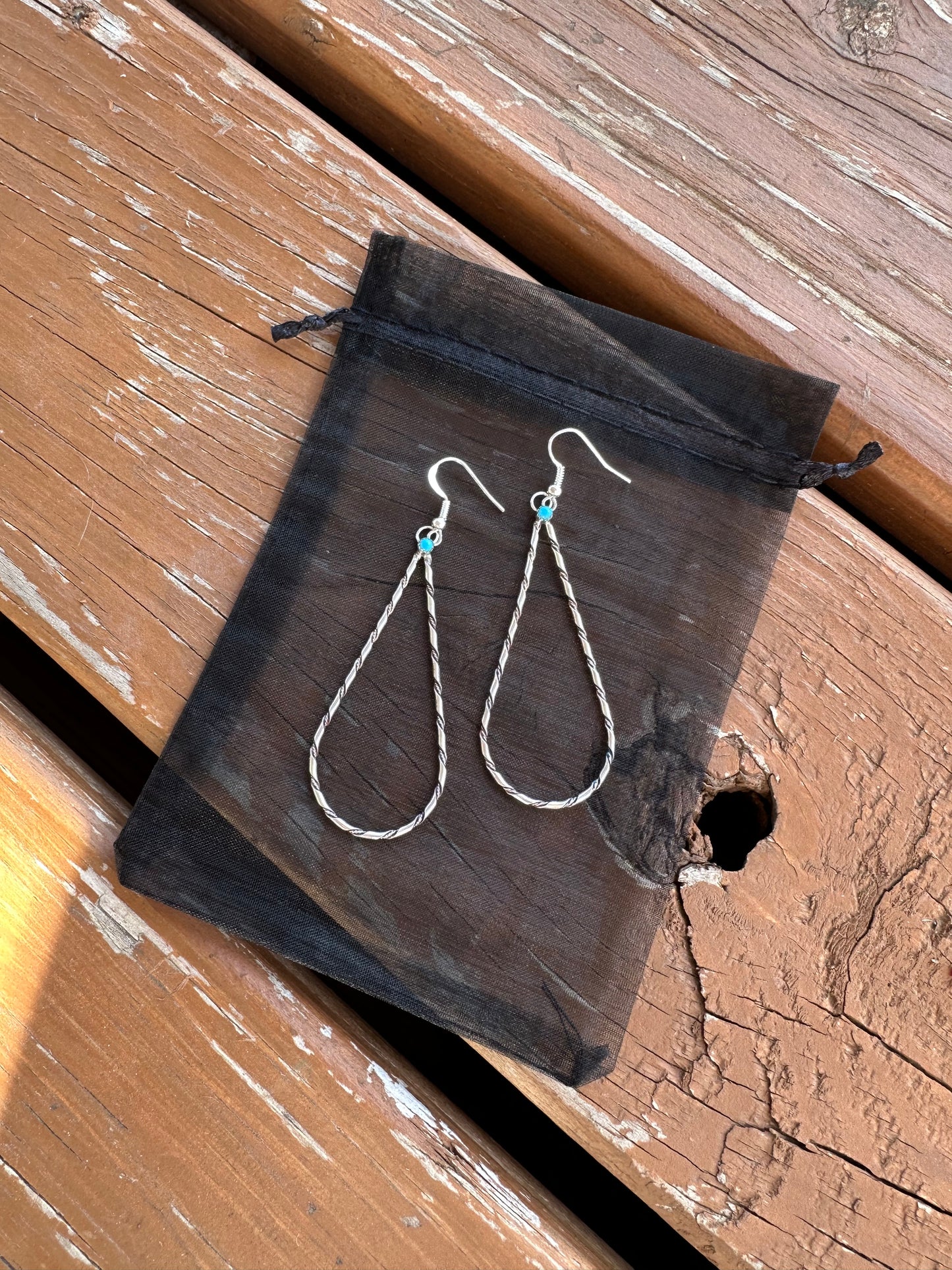 Teardrop Hoops