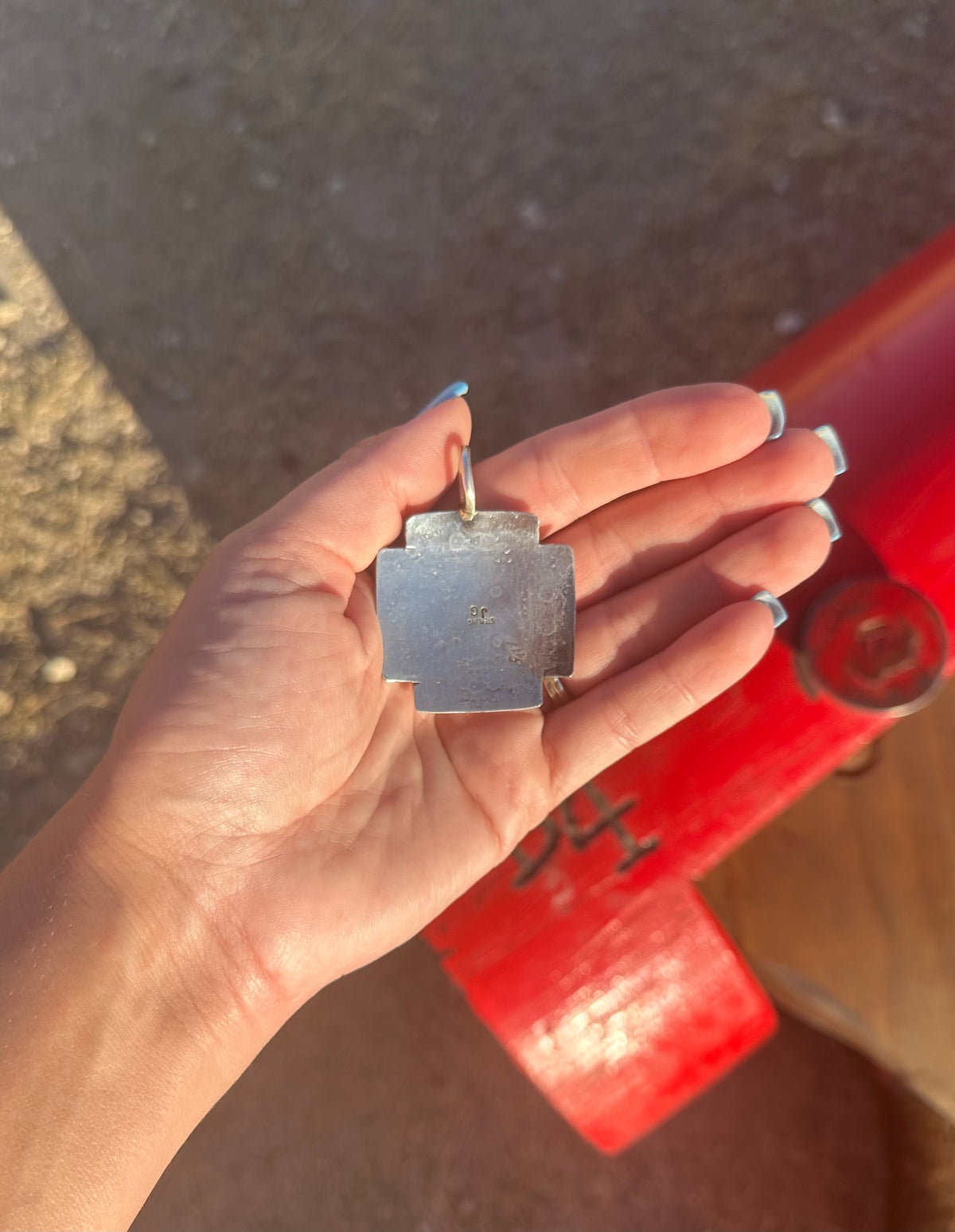 Cross Pendant- Sterling 2