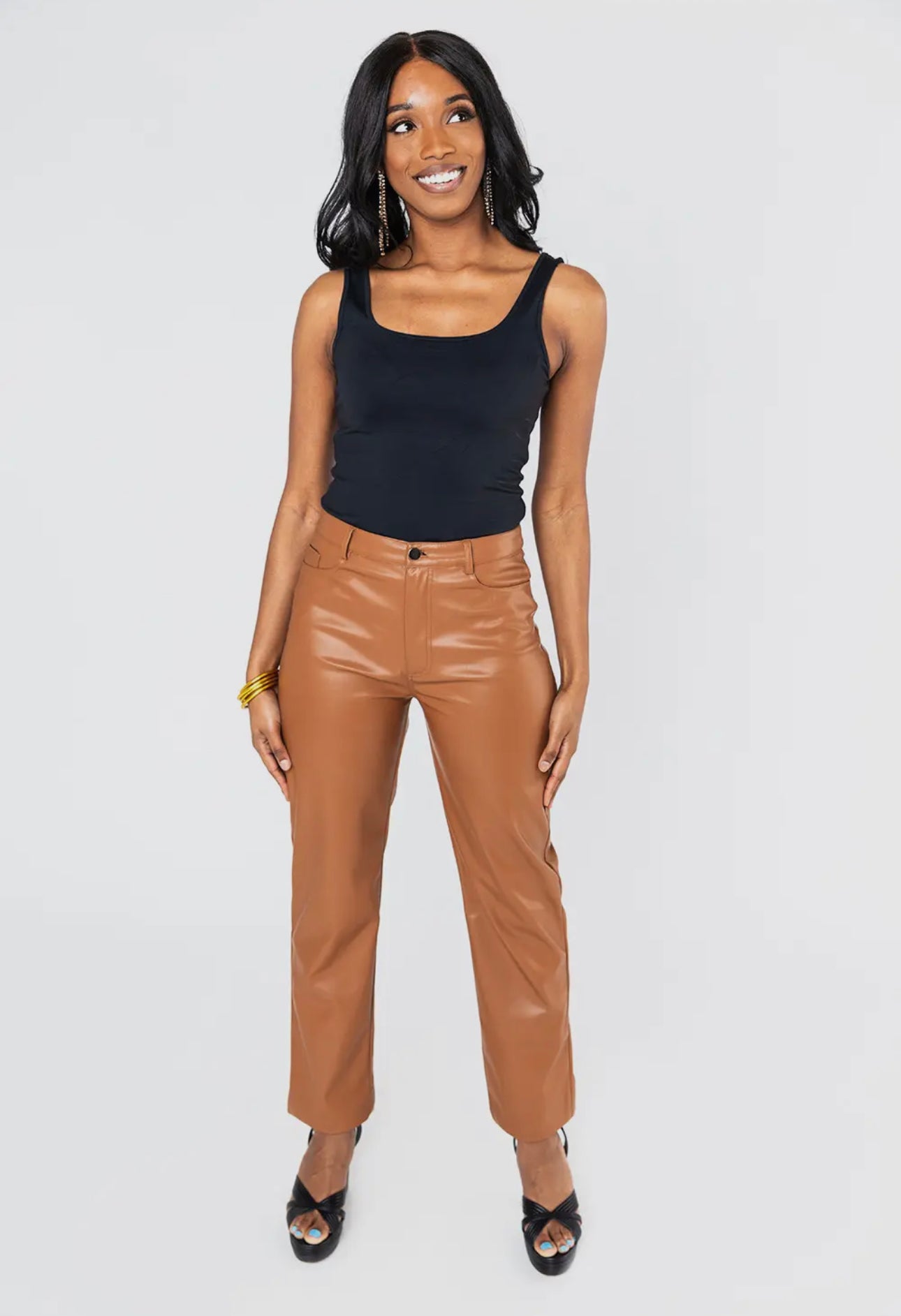 Go Go Vegan Leather Pant