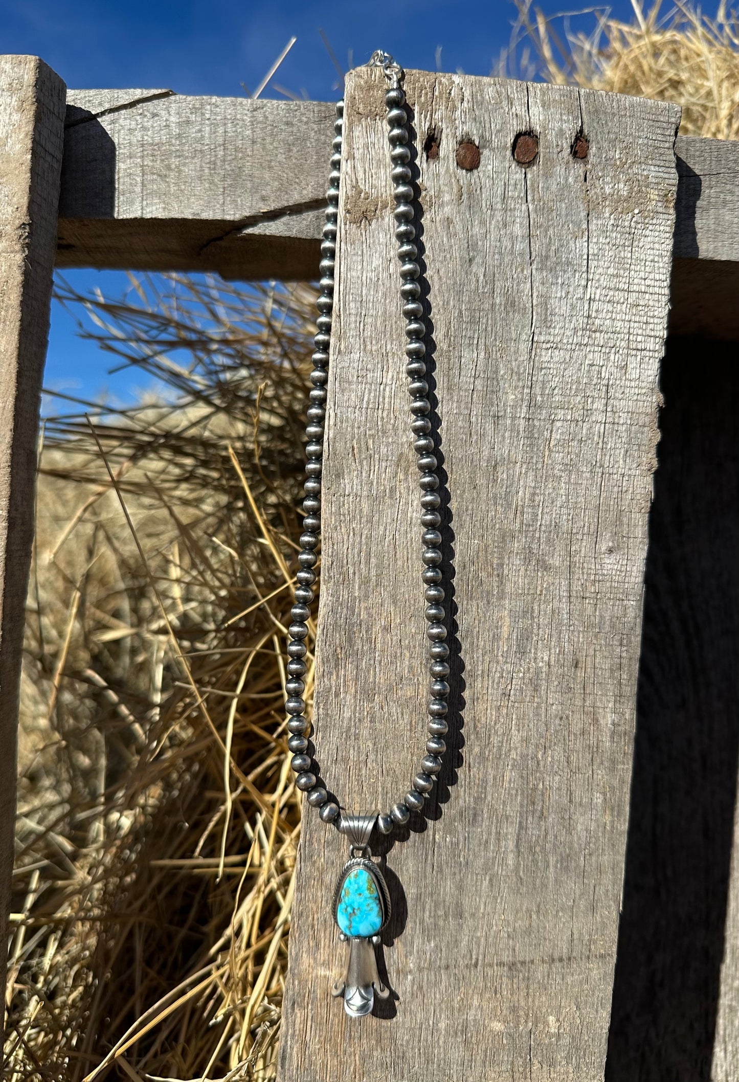 V. Batone Pendant + Pearl Set