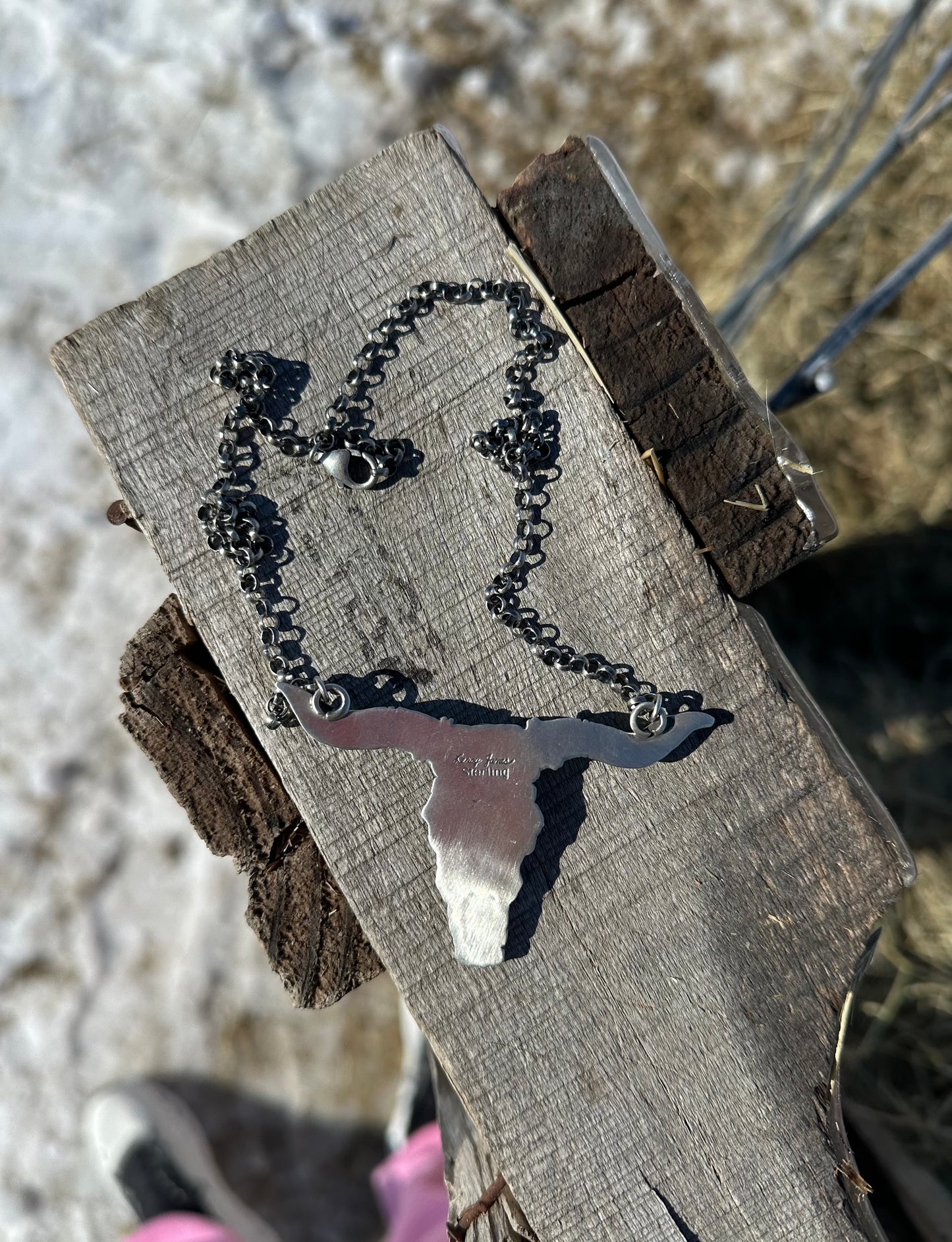 Kingman Longhorn Necklace