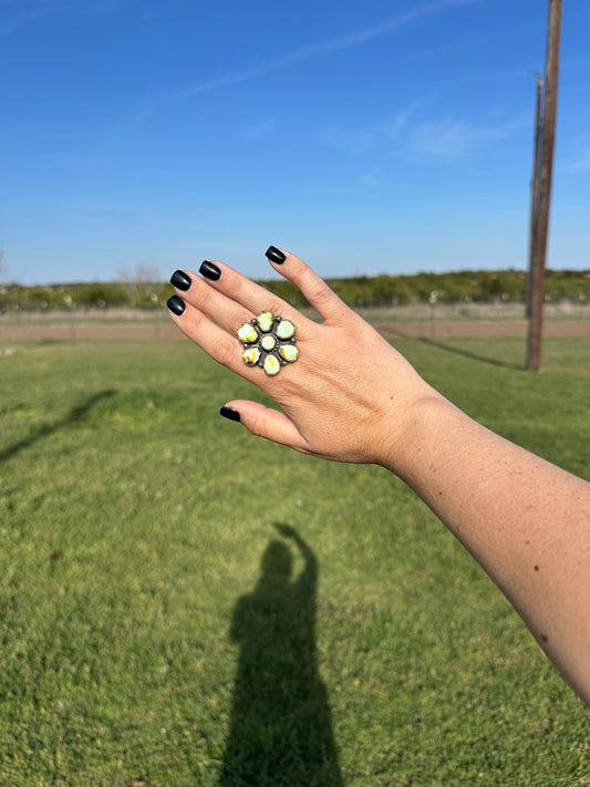 Palomino Cluster Ring