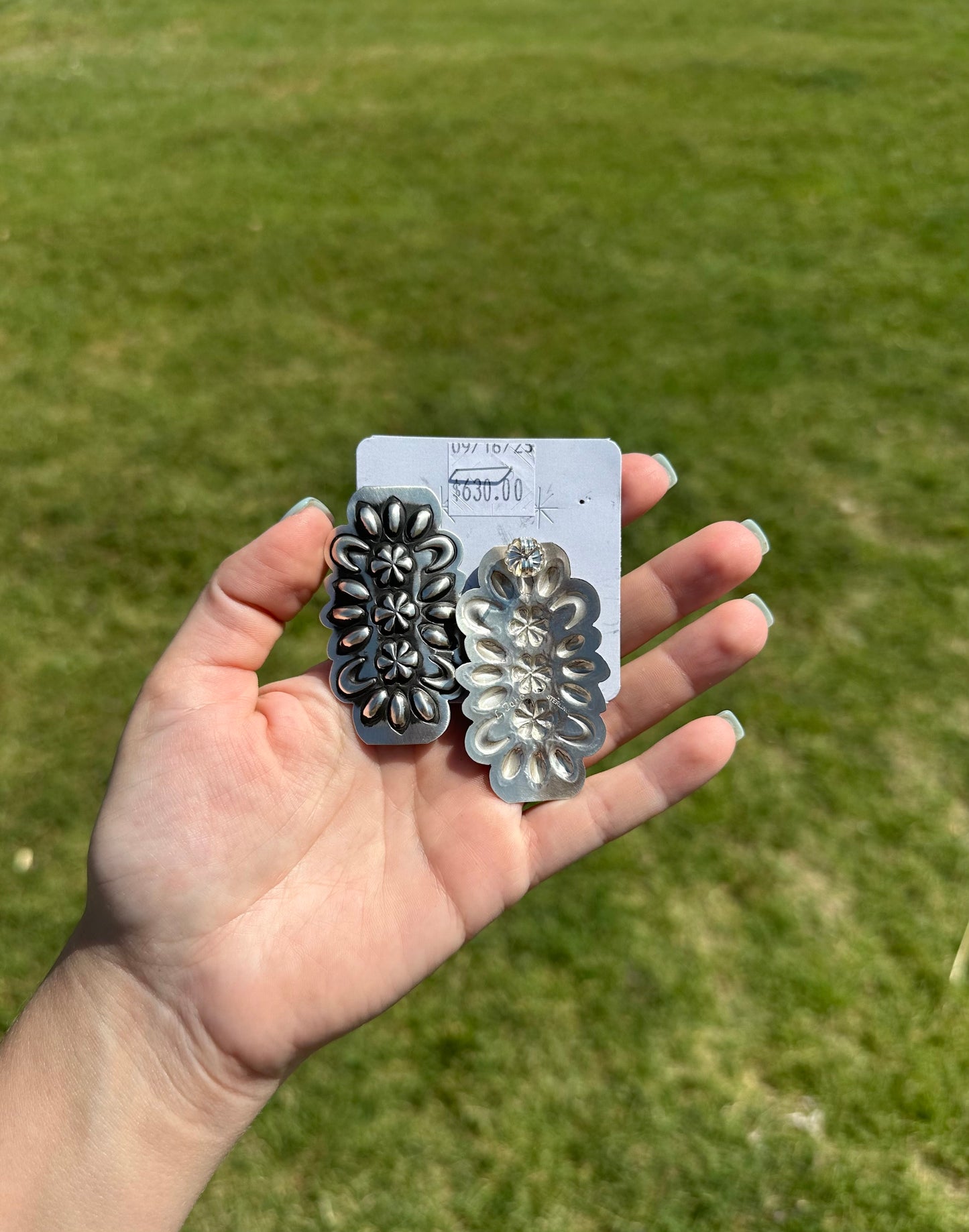 Stamped Tahe Concho