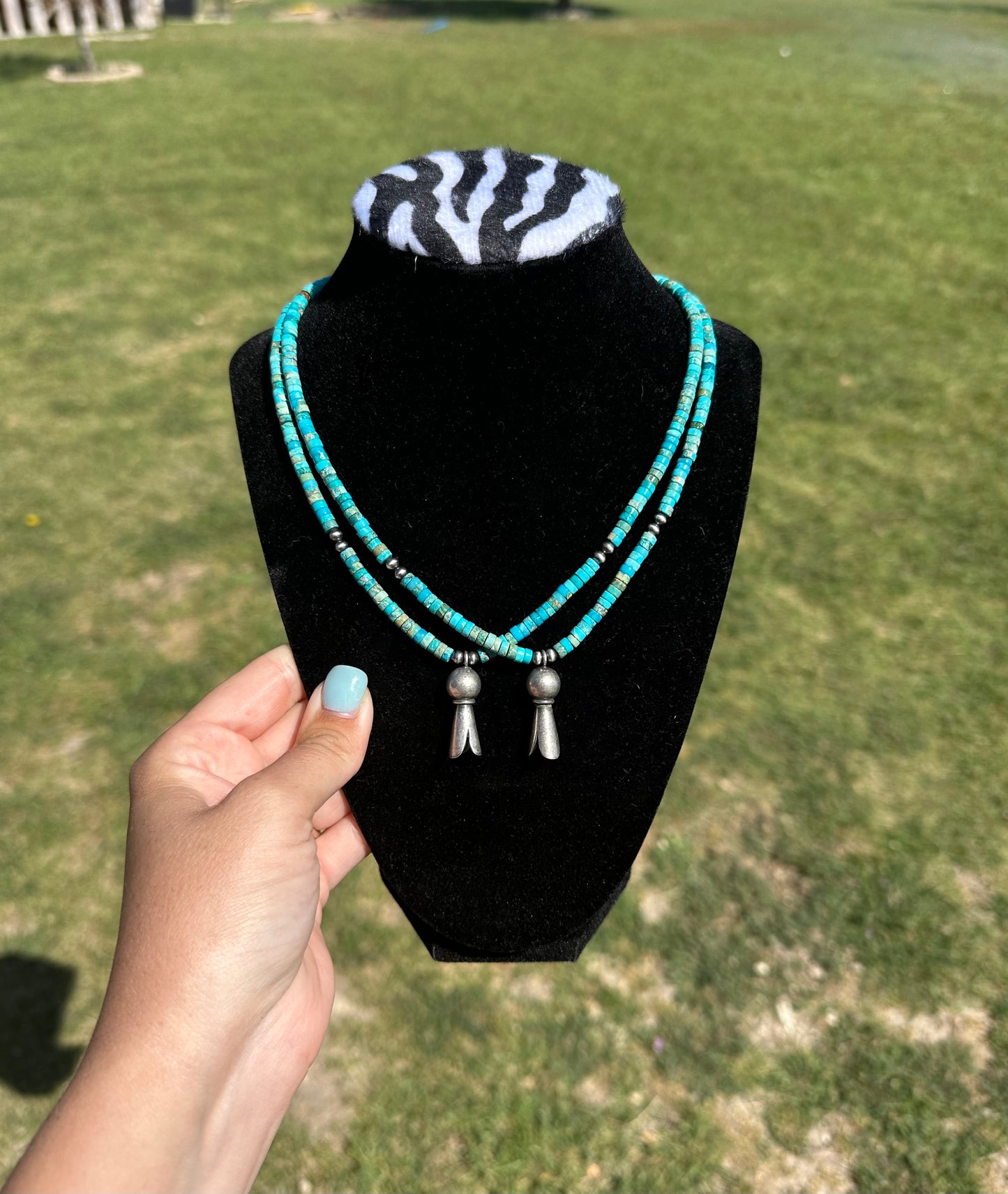 Heishi Bead Squash Necklace