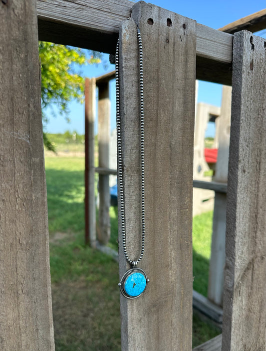 Whitewater Pendant + Pearl Set