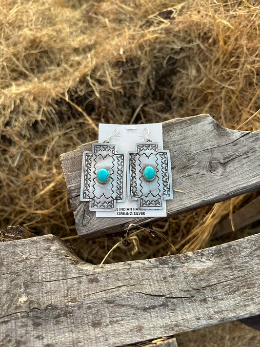 Cross Dangle Conchos