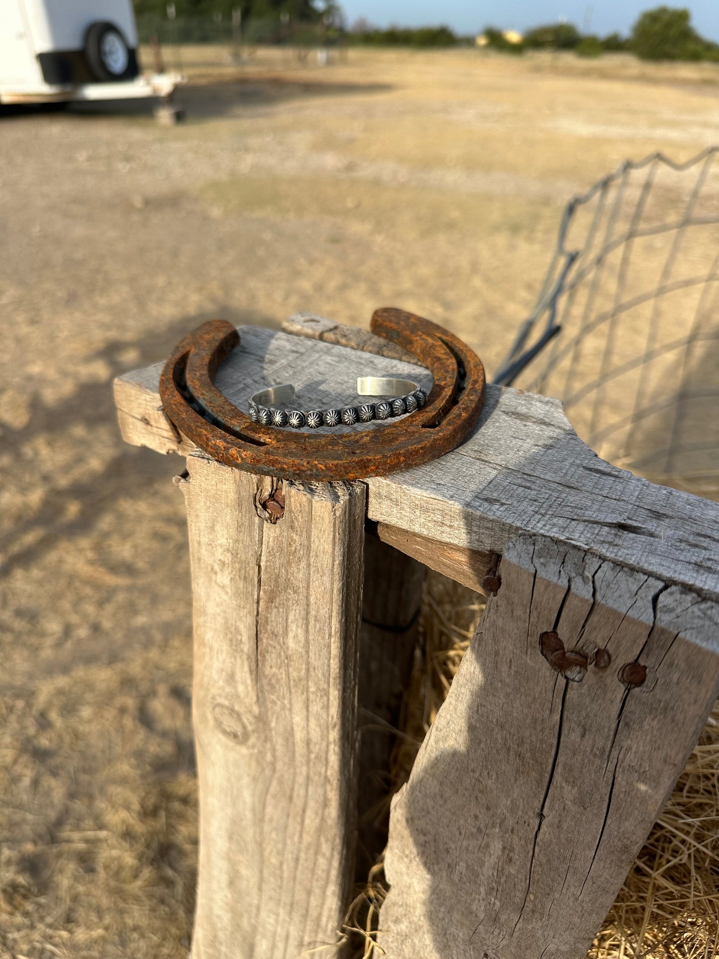 Gum Drop Stamped Cuff