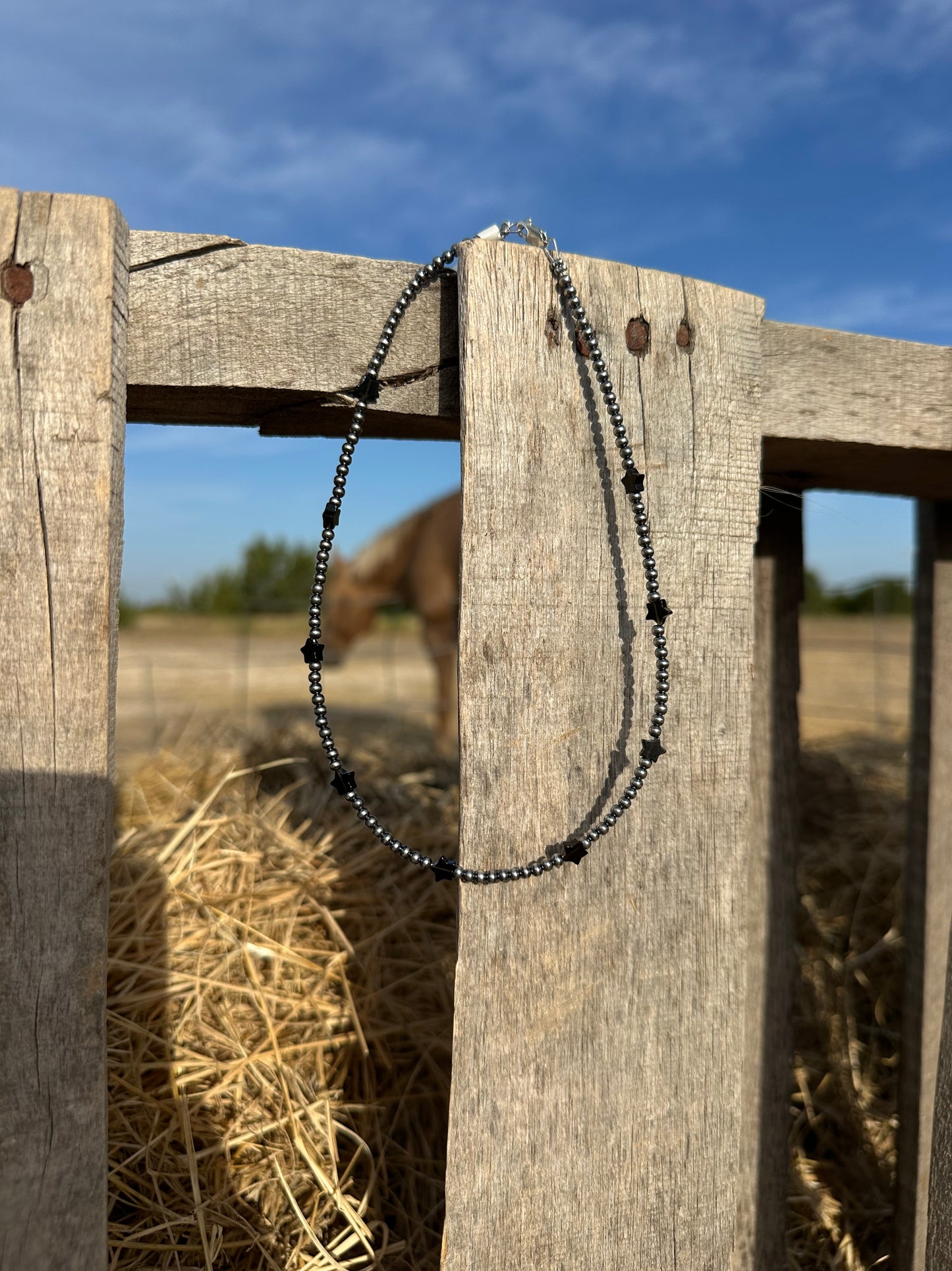 Black Onyx Star Strand