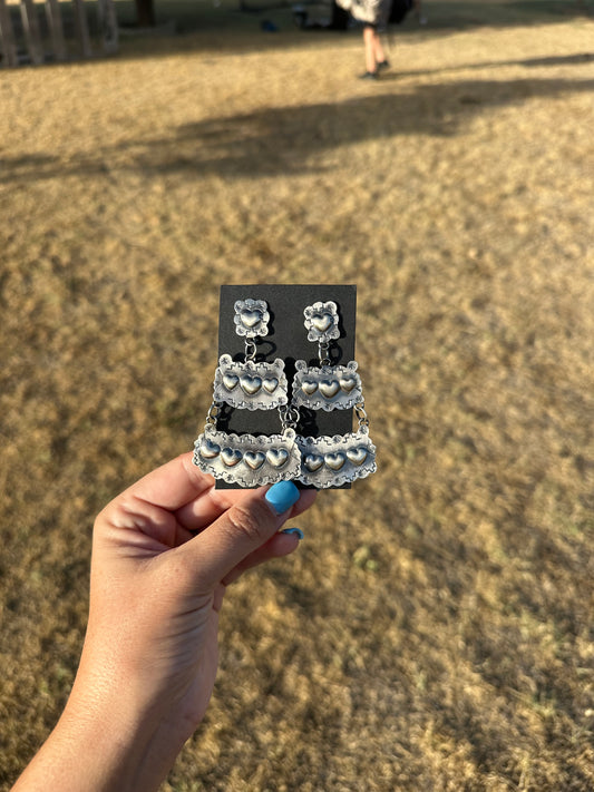 Tim Yazzie Chandelier Earrings