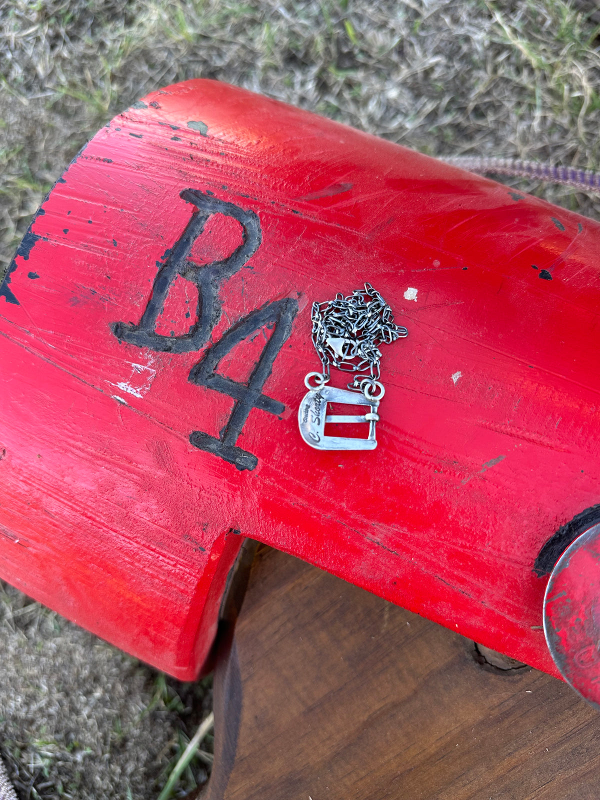 Belt Buckle Necklace