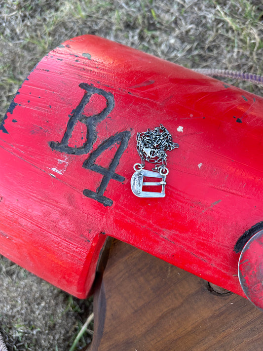Belt Buckle Necklace