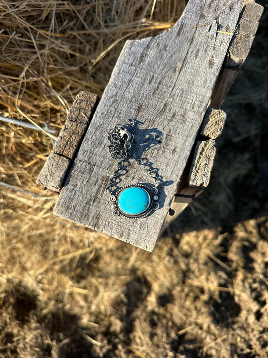 Detailed Turquoise Necklace
