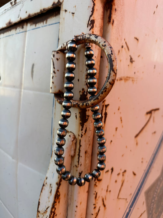 16" 12MM Machine Pearl Strand