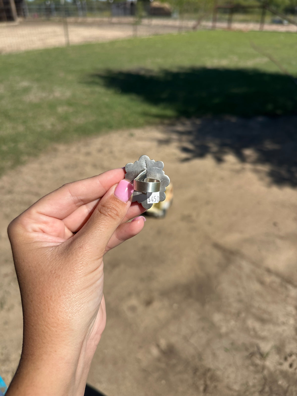 Palomino Cluster Ring