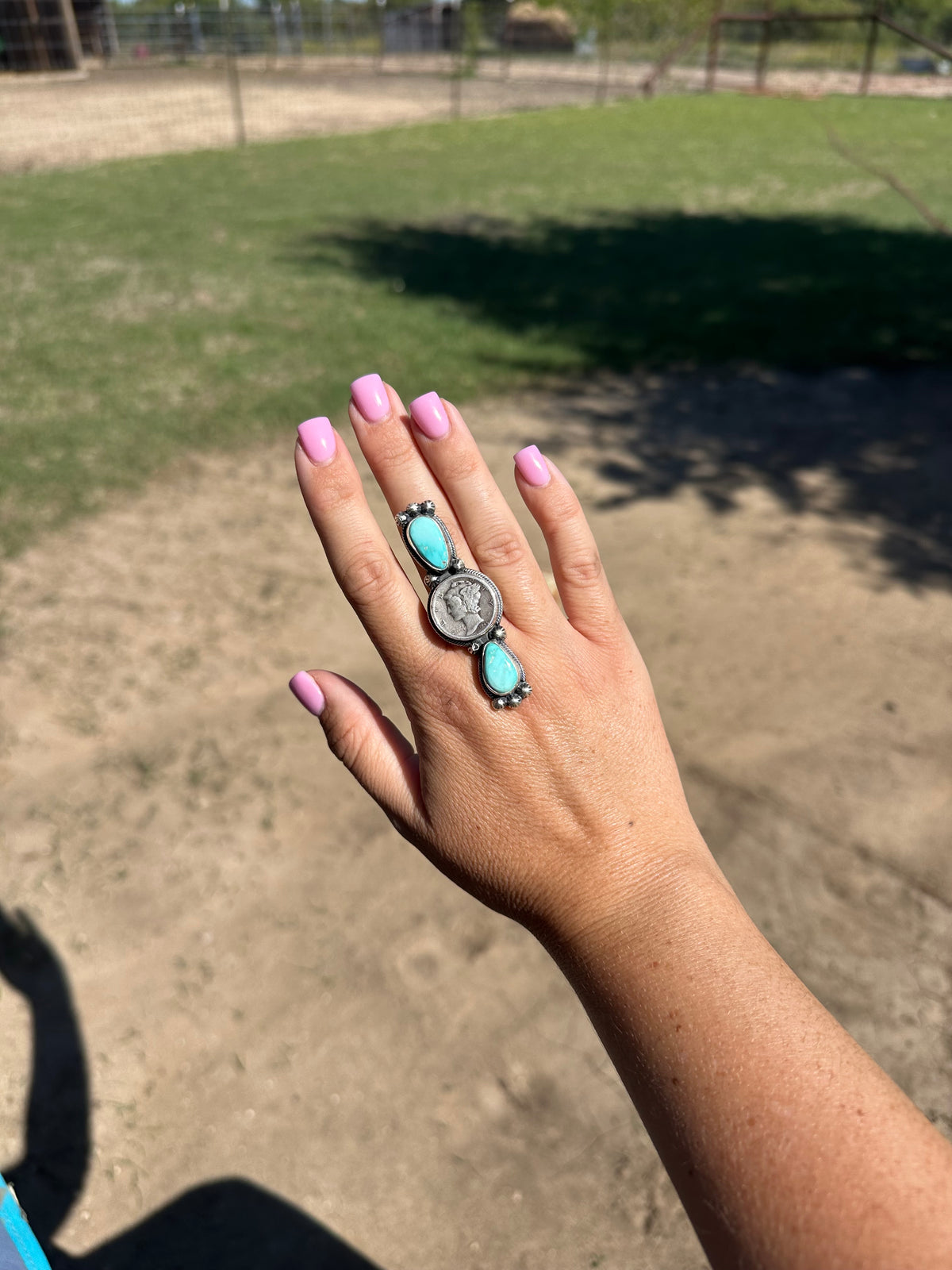 Liberty Coin Adjustable Ring