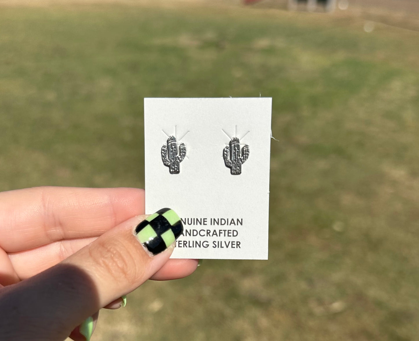 Small Cactus Studs