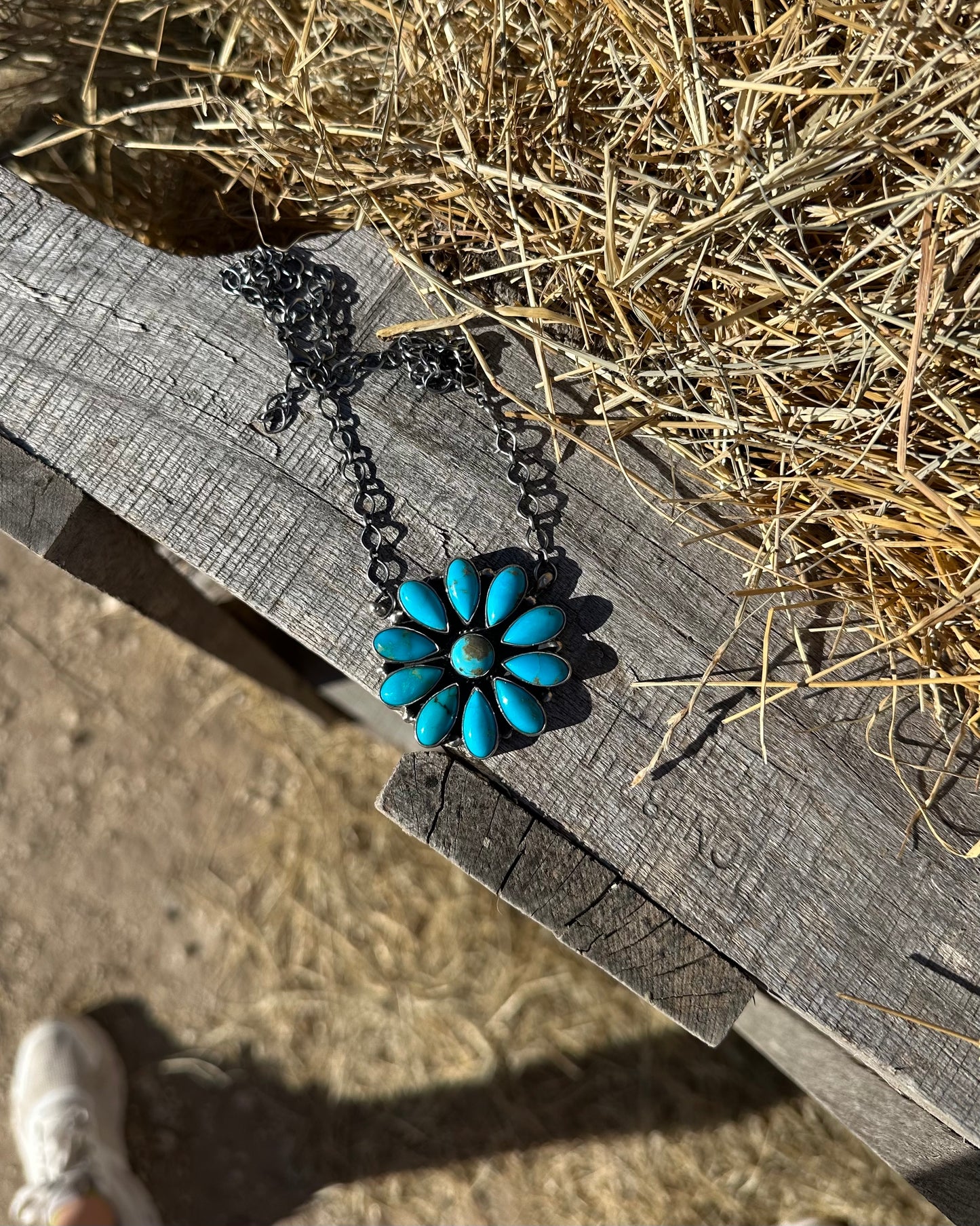 Flower Cluster Necklace