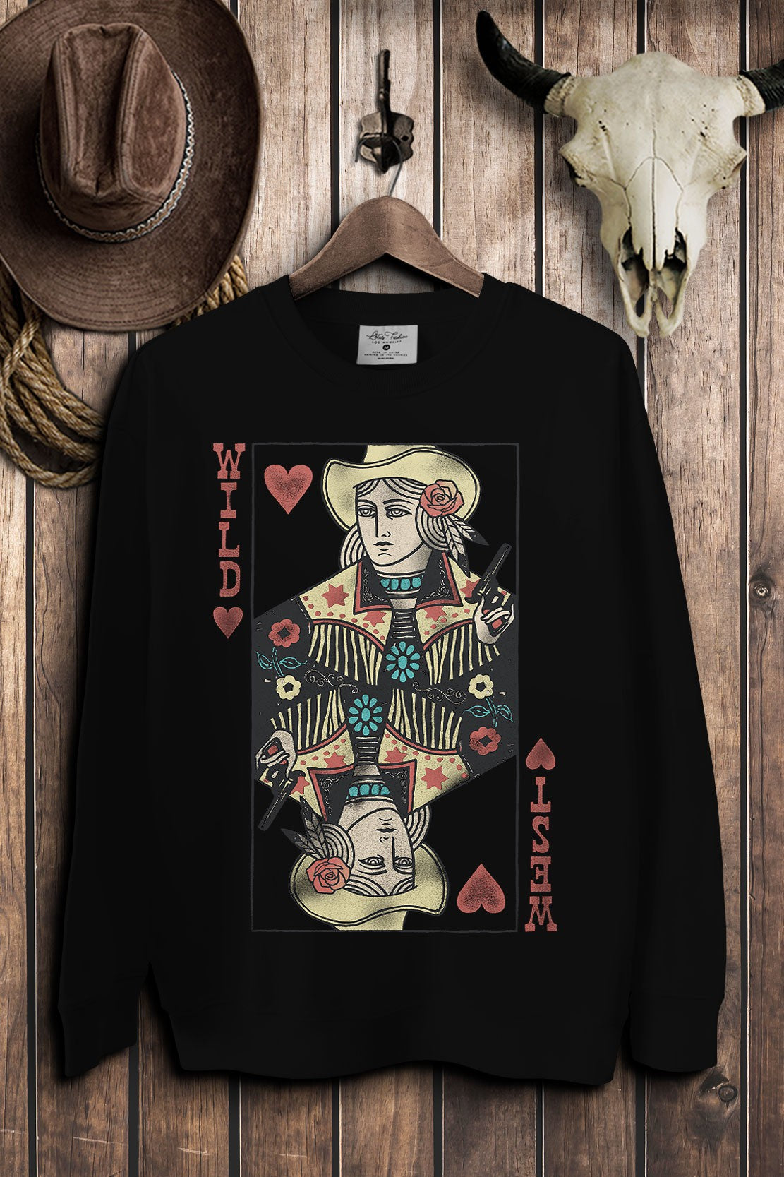 Queen of Hearts Crewneck