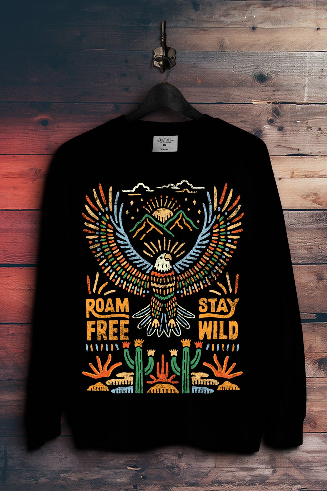 Roam Free Stay Wild Crewneck