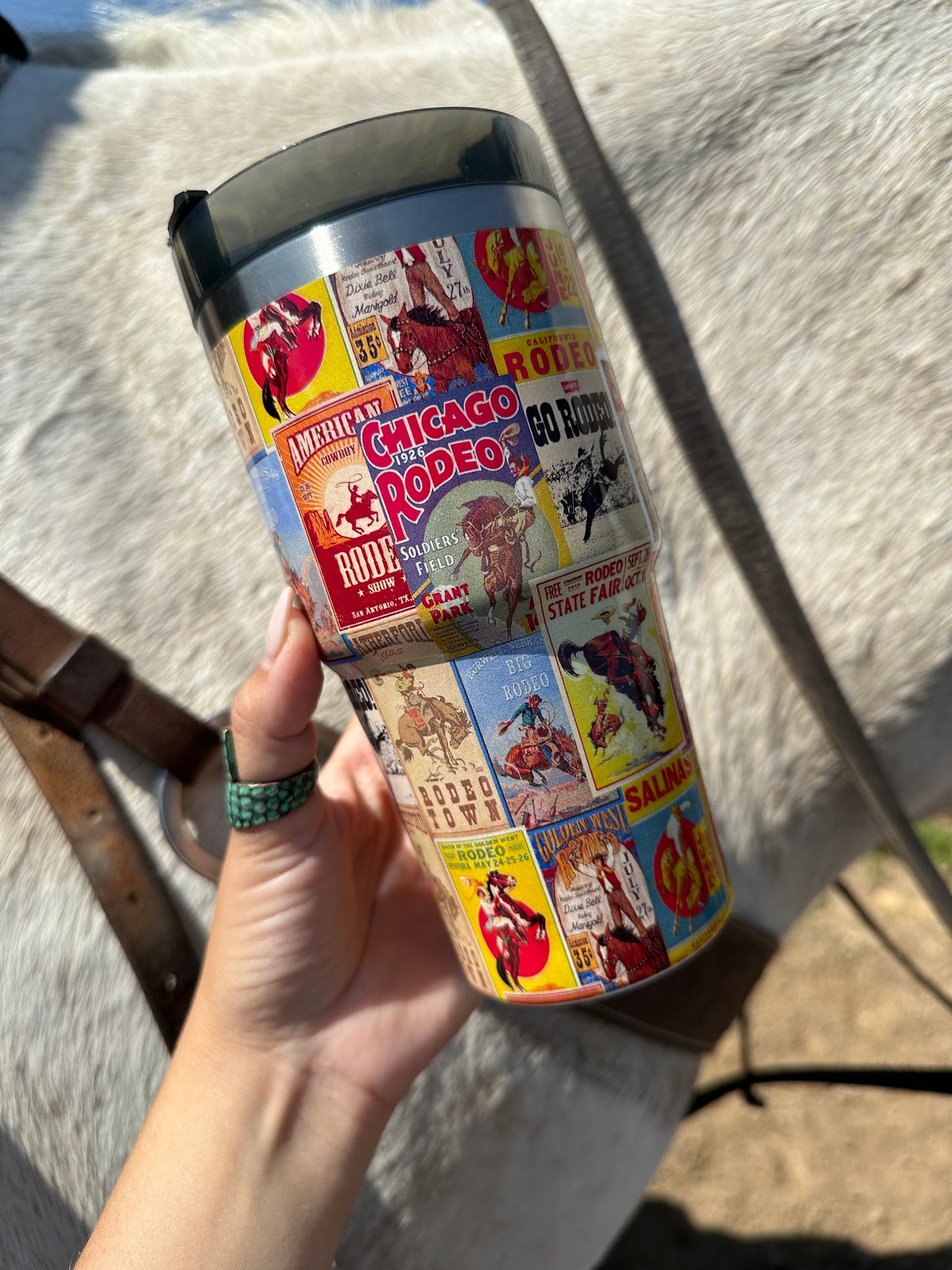 Rodeo Poster Tumbler